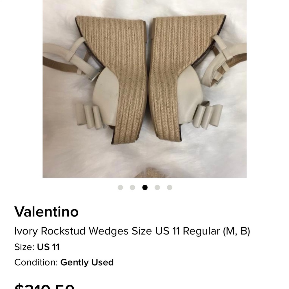 Valentino Wedges - Picture 3 of 5